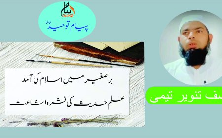 برصغیر میں اسلام کی آمد  علم حدیث کی نشر واشاعت